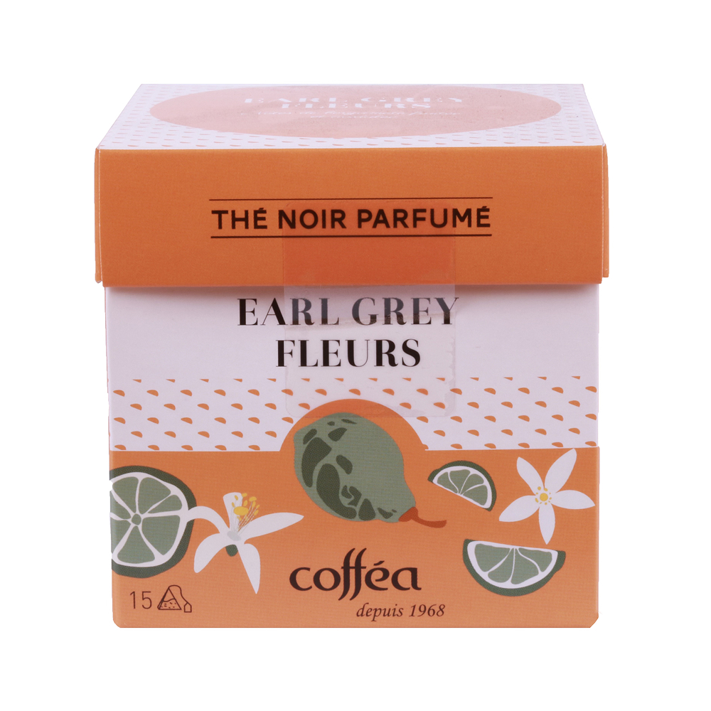 Tea Bags Earl Grey Flowers - Black Tea Tea Bags Earl Grey Flowers - Black Tea