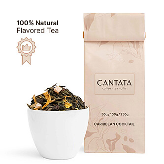 Caribbean Cocktail Green Flavored Tea Caribbean Cocktail Green Flavored Tea