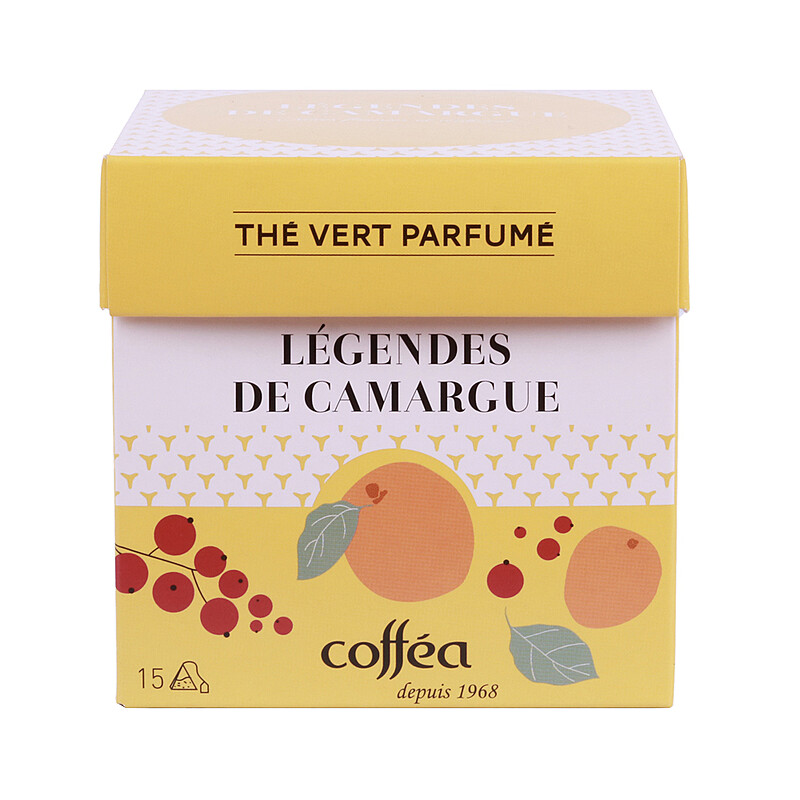 Apricot and Flowers - Green Tea Bags (15pcs) Apricot and Flowers - Green Tea Bags (15pcs)