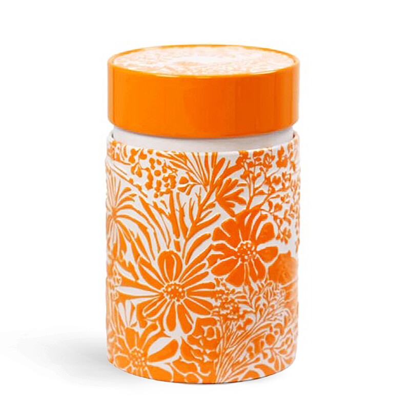 Storage Box Cote d'Azur 150g (Orange Coral) Storage Box Cote d'Azur 150g (Orange Coral)