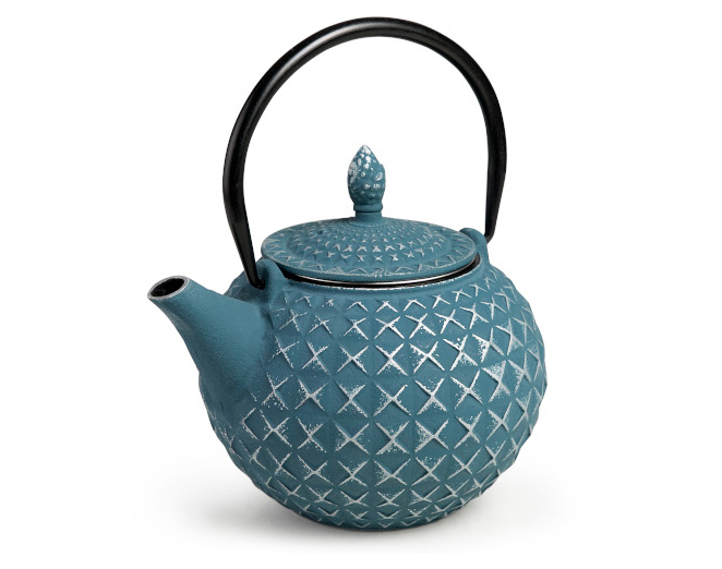 Teapot Blue Cast Iron 850ml Teapot Blue Cast Iron 850ml