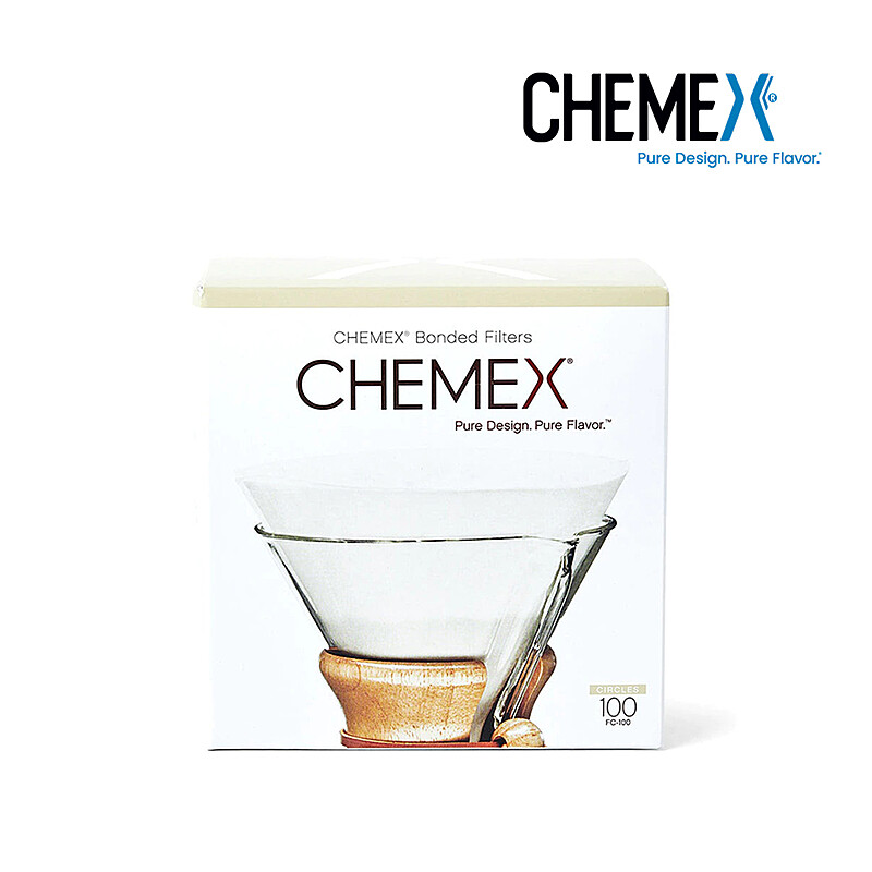 Pour-Over Filters Chemex - Pre Folded Circles (100pcs) Pour-Over Filters Chemex - Pre Folded Circles (100pcs)