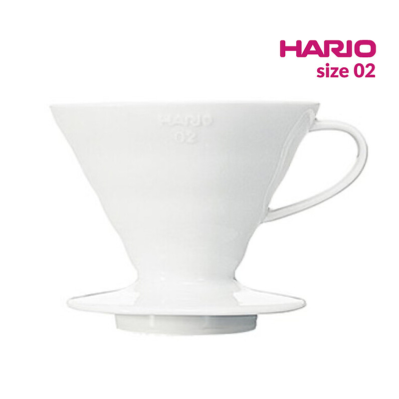 V60 Coffee Dripper Hario - Ceramic Size 02 V60 Coffee Dripper Hario - Ceramic Size 02