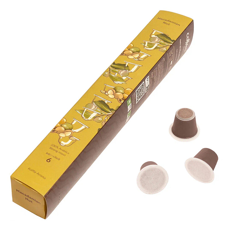 Macadamian Nut Capsule Set for Nespresso Coffee Machine (10pcs) Macadamian Nut Capsule Set for Nespresso Coffee Machine (10pcs)