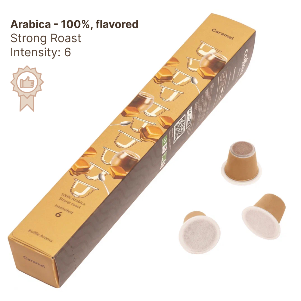 Caramel Capsule Set for Nespresso Coffee Machine (10pcs)