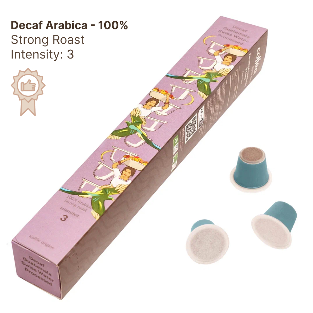 Decaf Guatemala Capsule Set for Nespresso Coffee Machine (10pcs)