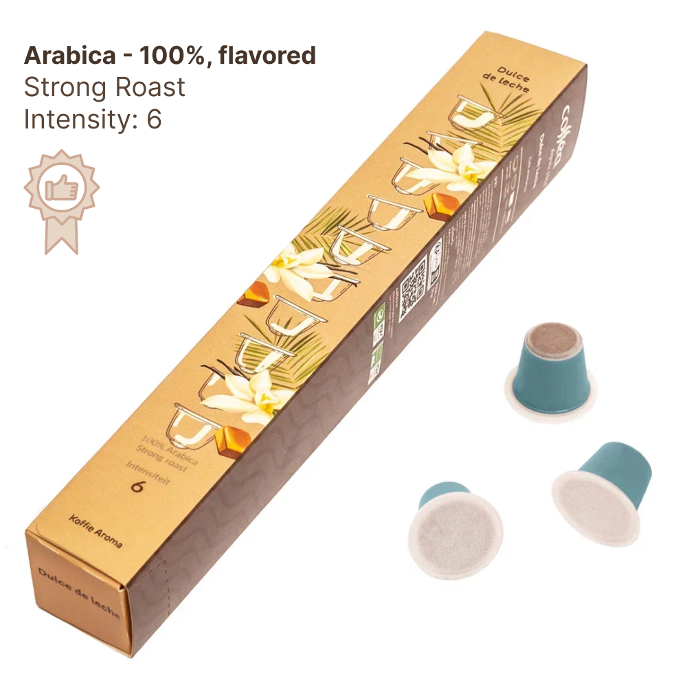 Dulce de Leche Capsule Set for Nespresso Coffee Machine (10pcs)