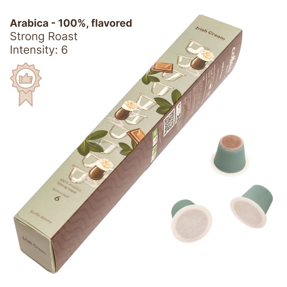 Irish Cream Capsule Set for Nespresso Coffee Machine (10pcs)