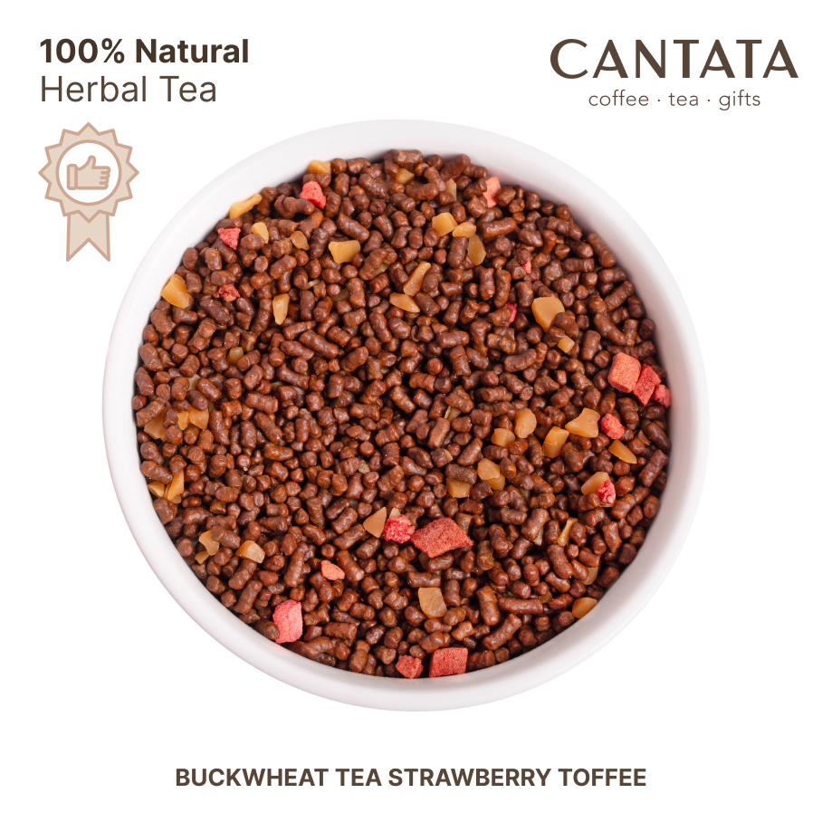 Buckwheat Tea Strawberry Toffee