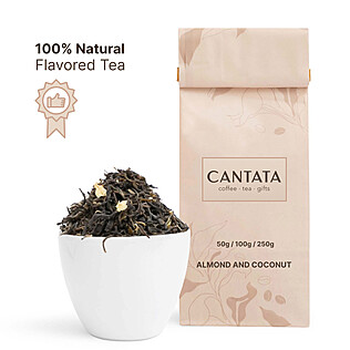 Almond And Coconut Green Flavored Tea