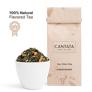 Lemon Ginger Green Flavored Tea