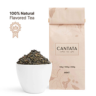Mint Green Flavored Tea