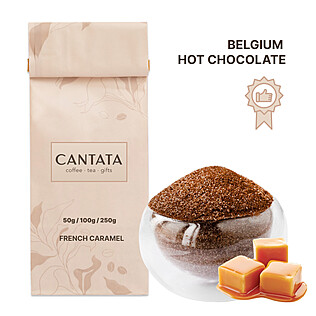 French Caramel Belgium Hot Chocolate