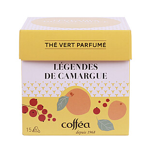 Apricot and Flowers - Green Tea Bags (15pcs)