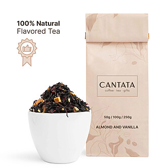Almond And Vanilla Flavored Black Tea