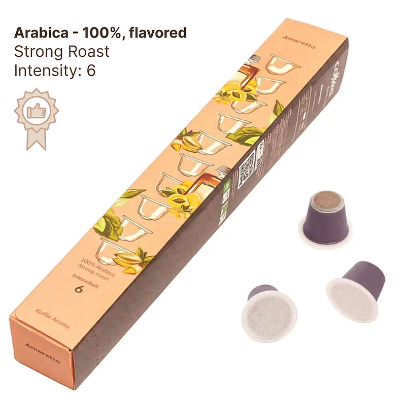 Amaretto Capsule Set for Nespresso Coffee Machine (10pcs)