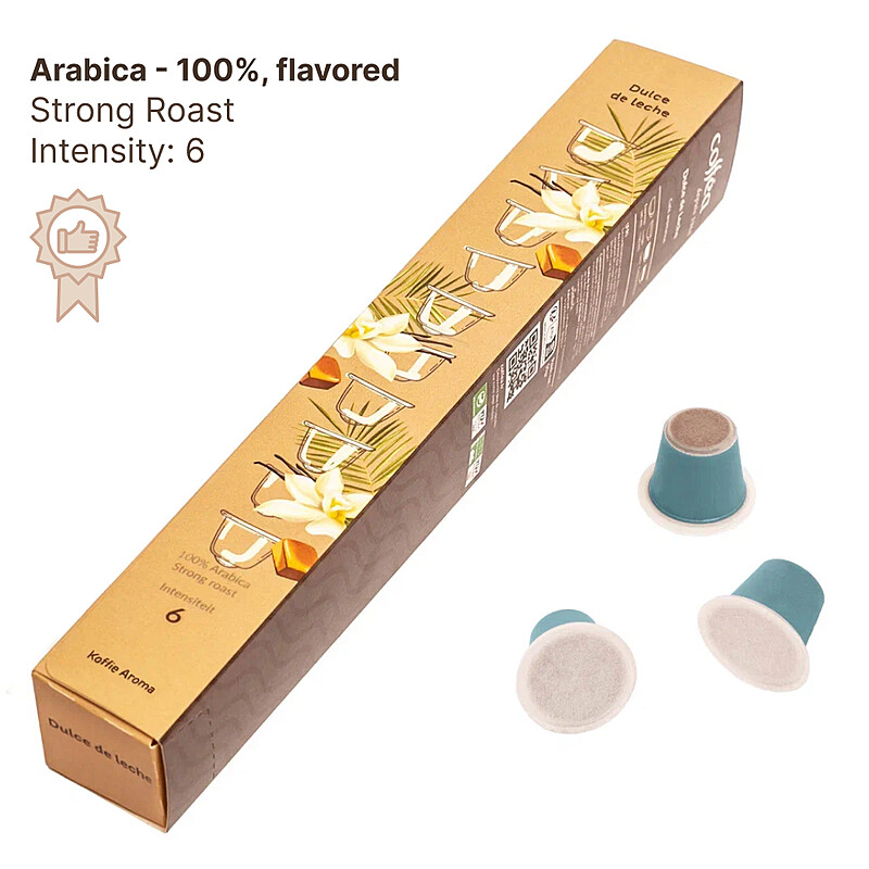 Dulce de Leche Capsule Set for Nespresso Coffee Machine (10pcs)