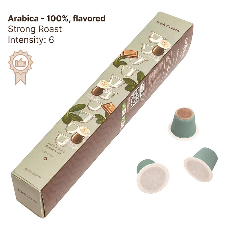 Irish Cream Capsule Set for Nespresso Coffee Machine (10pcs)
