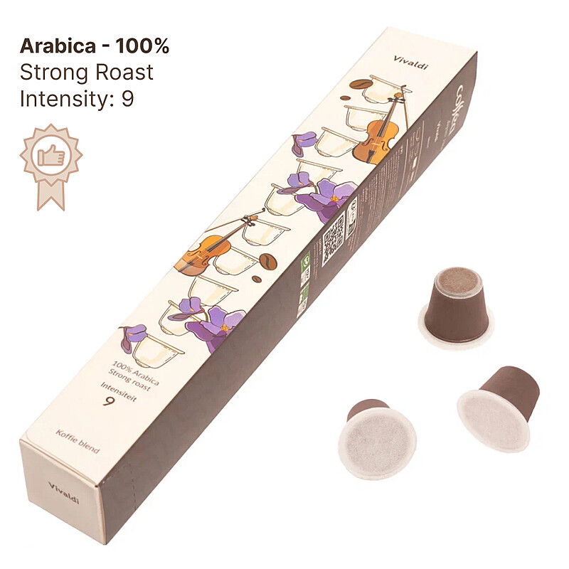 Vivaldi Capsule Set for Nespresso Coffee Machine (10pcs)