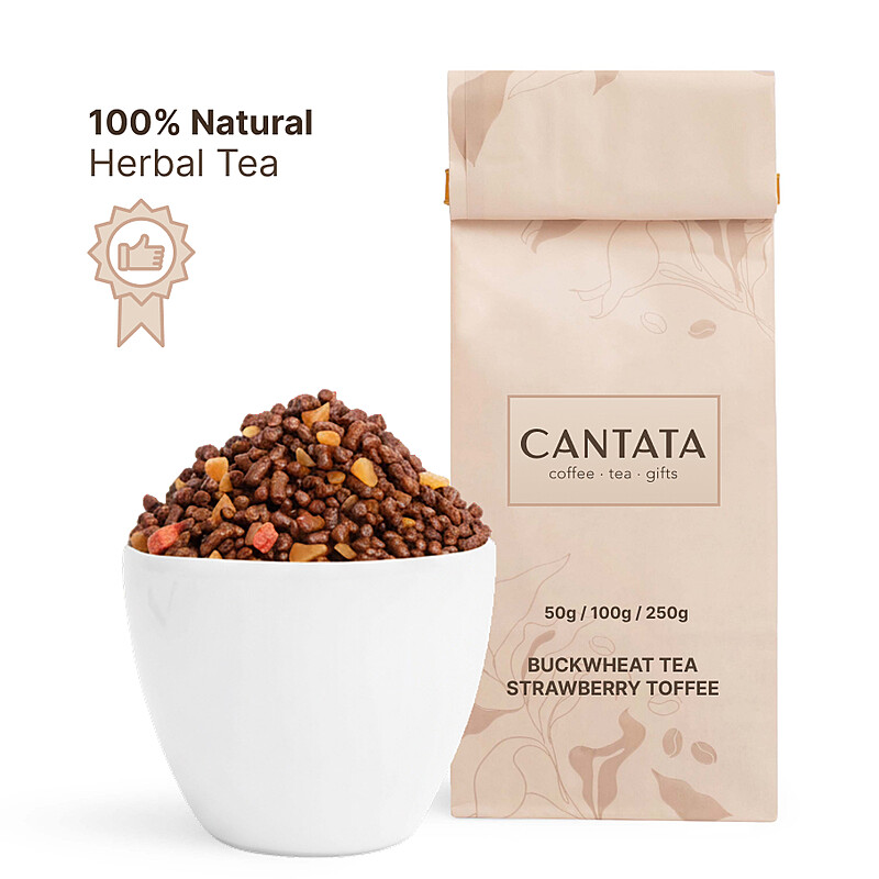 Buckwheat Tea Strawberry Toffee