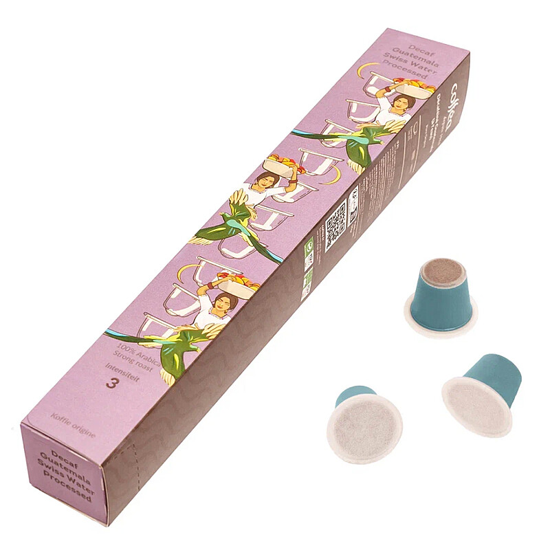 Decaf Guatemala Capsule Set for Nespresso Coffee Machine (10pcs)