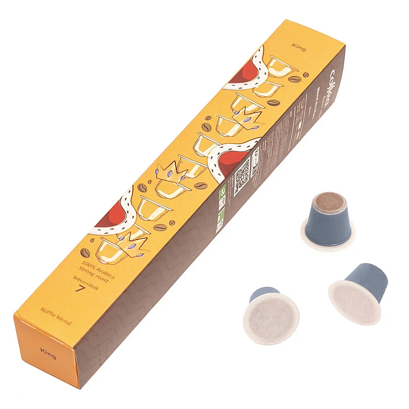 King Blend Capsule Set for Nespresso Coffee Machine (10pcs)