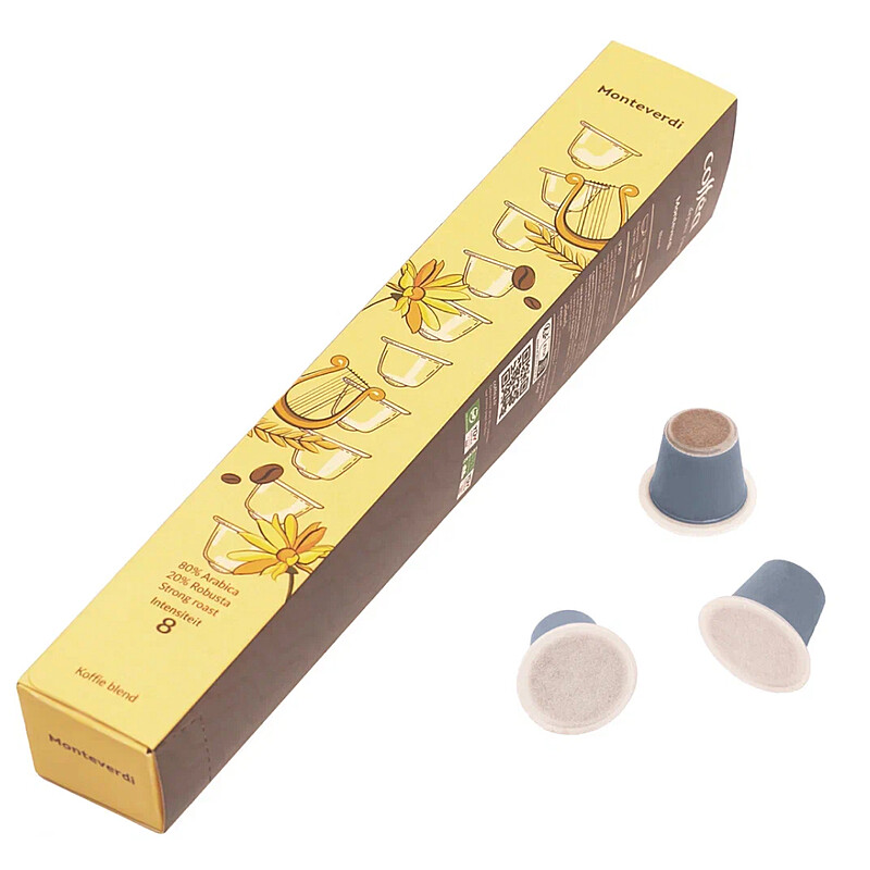 Monteverdi Capsule Set for Nespresso Coffee Machine (10pcs)