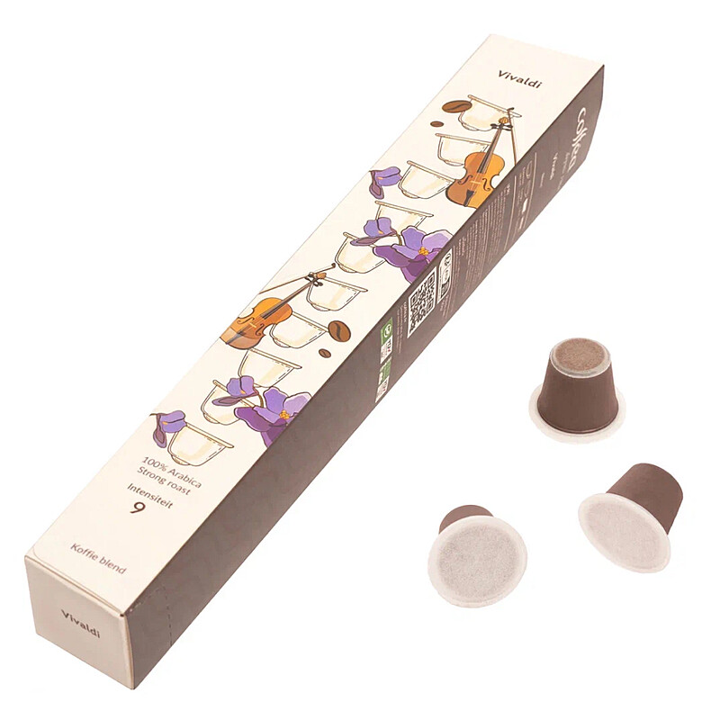 Vivaldi Capsule Set for Nespresso Coffee Machine (10pcs)