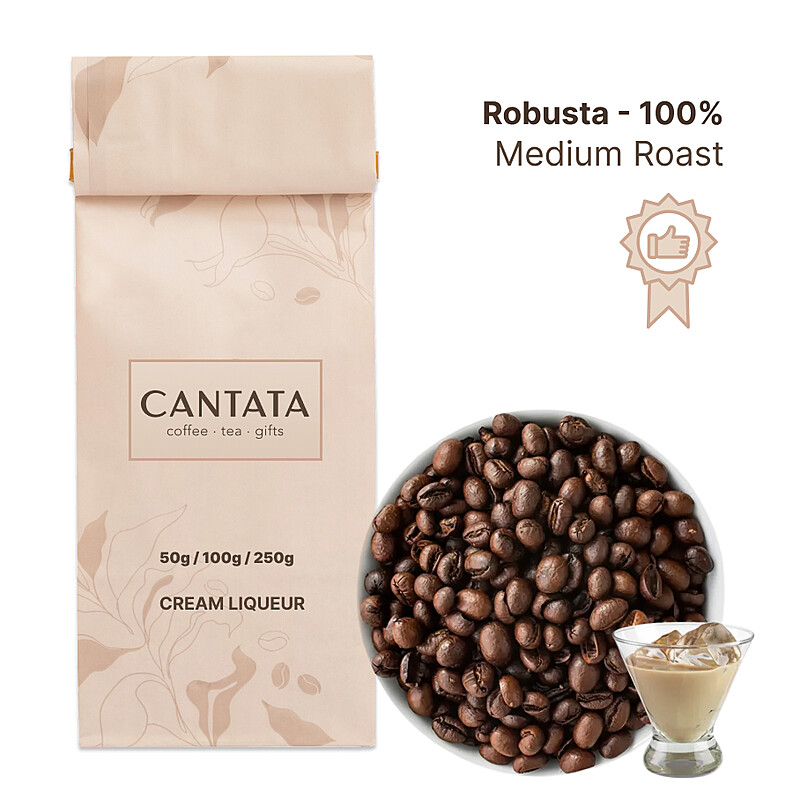 Cream Liqueur Flavored Coffee