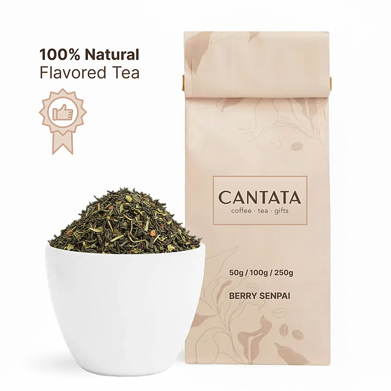 Berry Senpai Green Flavored Tea